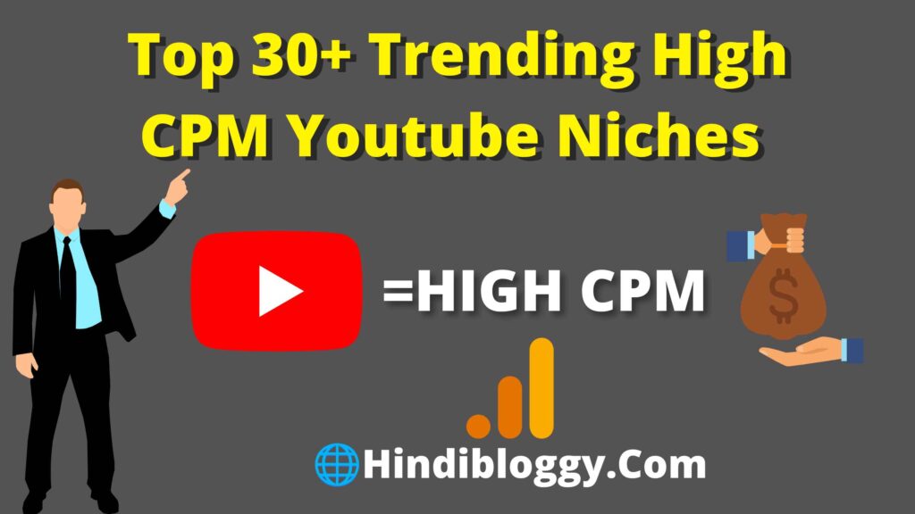Top 30+ Trending High CPM Youtube Niches 2022